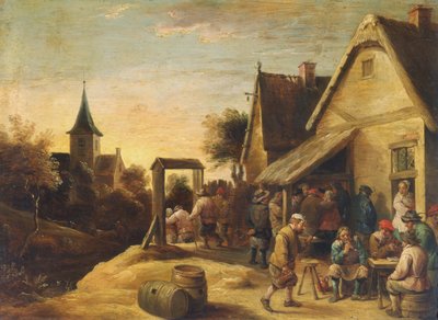 Taverne auf dem Land von David Teniers the Younger